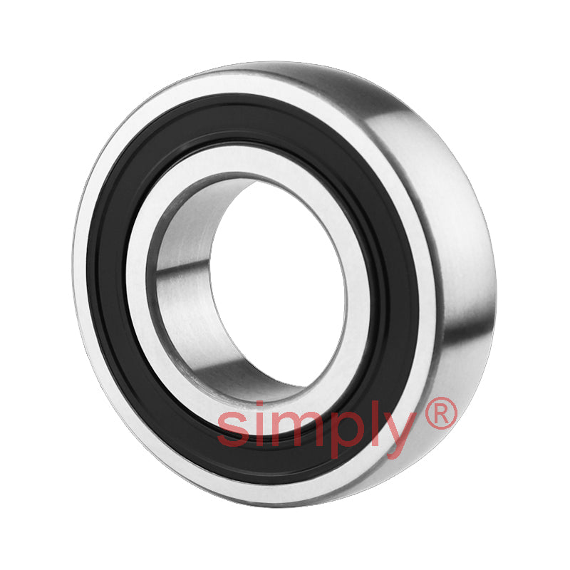 Budget 17262072RS Spherical Outside Dia Deep Groove Ball Bearing 35x72x17mm