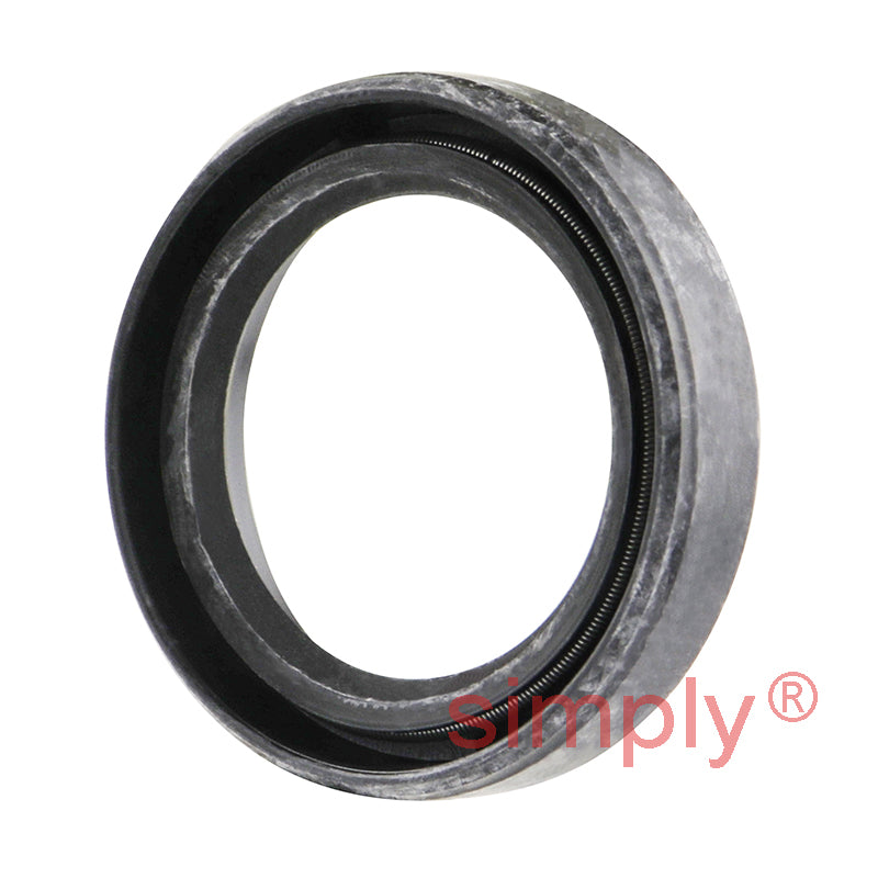 19x27x6mm Nitrile Rubber Single Lip Rotary Shaft Oil Seal with Garter Spring SC / R21
