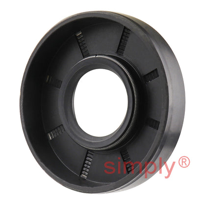 19x47x10mm Nitrile Rubber Single Lip Rotary Shaft Oil Seal with Garter Spring SC / R21
