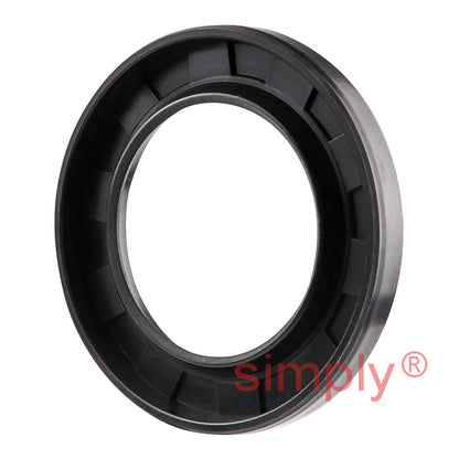 1.31x2.06x0.25 inch Nitrile Rubber Single Lip Rotary Shaft Oil Seal with Garter Spring R26 / VC Style