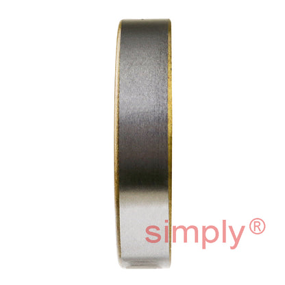 1.5x2.37x0.5 inch Metal Cased Nitrile Rubber Rotary Shaft Oil Seal with Garter Spring R6 / TB