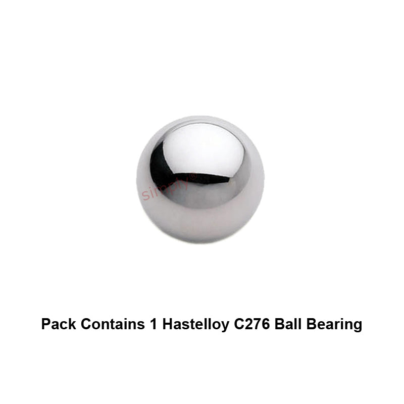 5/16 inch Diameter Hastelloy C276 Ball - Allow 1-2 Days