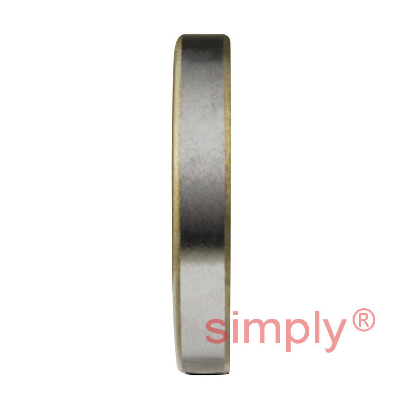 16x22x4mm Metal Cased Nitrile Rubber Single Lip Rotary Shaft Oil Seal SB Style