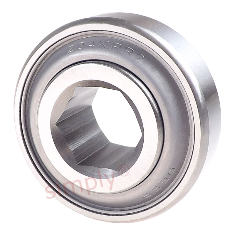 Major Brand 204KRR2 Draper Head Hex Bore Bearing 0.695x1.8504x0.825 inch