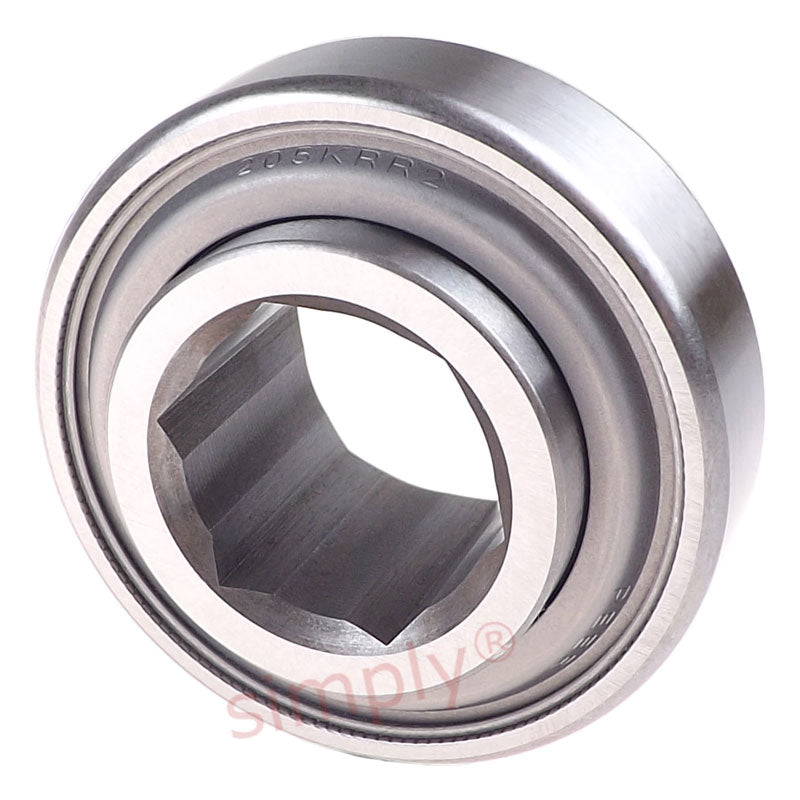 Major Brand 205KRR2 Kinze Soil Preparation Hex Bore Bearing 0.876x2.0472x1 inch