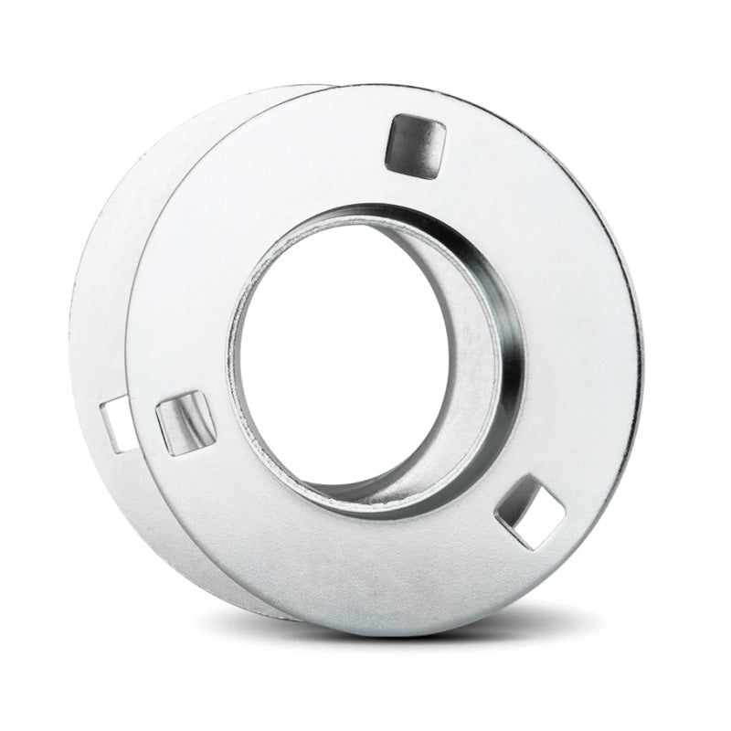 PF210 1 Set of Round 4 Bolt Pressed Steel Bearing Housing accepts 210 Inserts