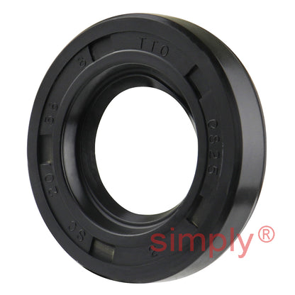 20x38x8mm Nitrile Rubber Single Lip Rotary Shaft Oil Seal with Garter Spring SC / R21