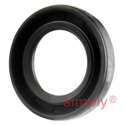 21x35x6.5mm Nitrile Rubber Single Lip Rotary Shaft Oil Seal with Garter Spring SC / R21