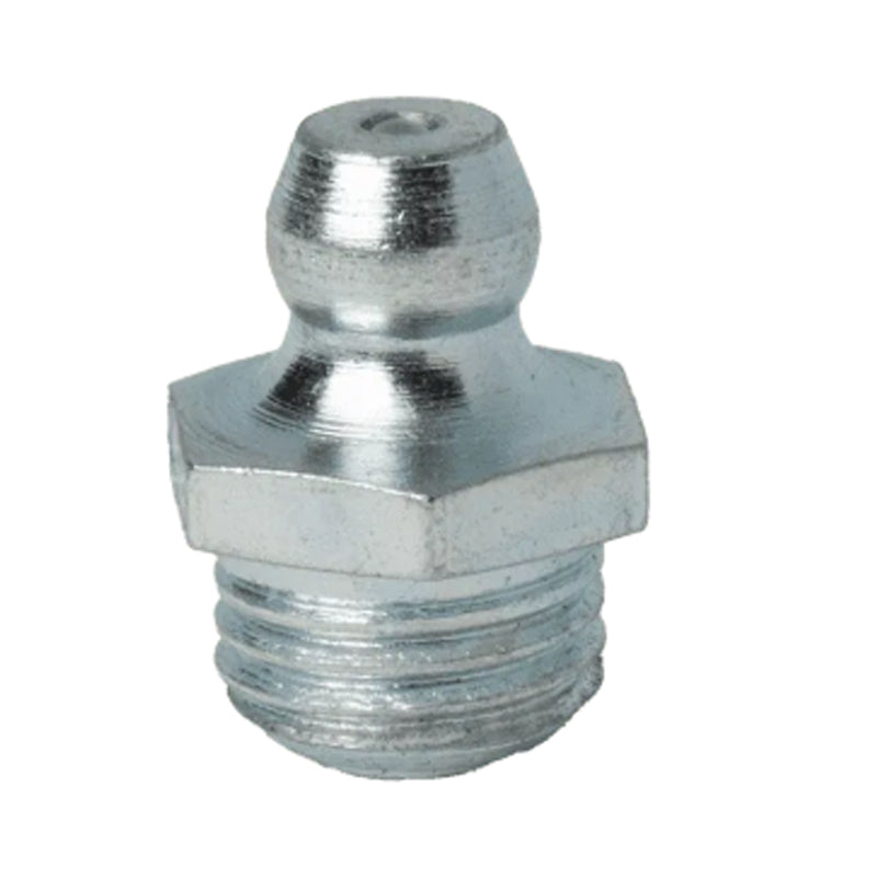 M10 X 1.5 Taper Straight Mild Steel Hydraulic Grease Nipples - Pack of 500
