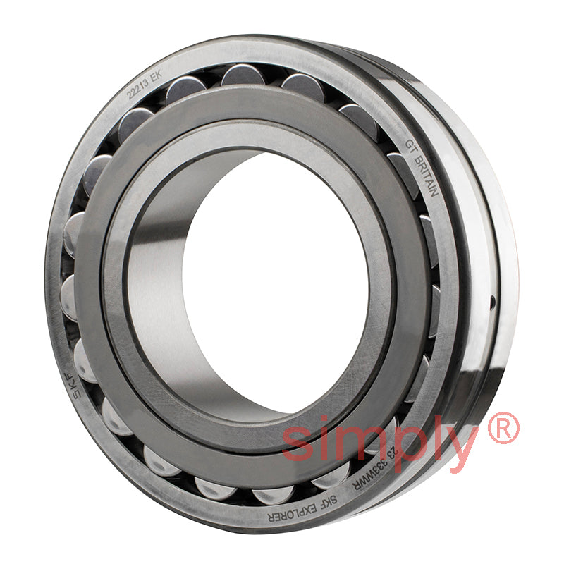 SKF 22213EK Spherical Roller Bearing with Taper Bore 65x120x31mm