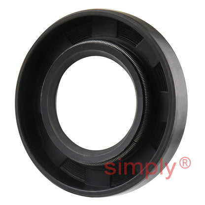 24x44x7mm Nitrile Rubber Single Lip Rotary Shaft Oil Seal with Garter Spring SC / R21