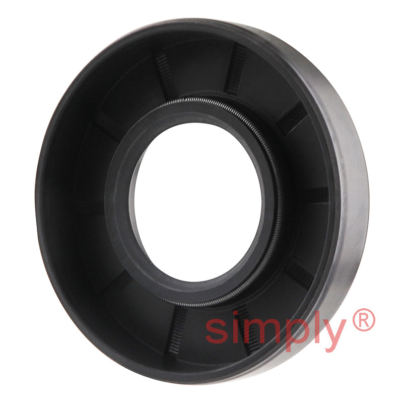 24x52x10mm Nitrile Rubber Single Lip Rotary Shaft Oil Seal with Garter Spring SC / R21