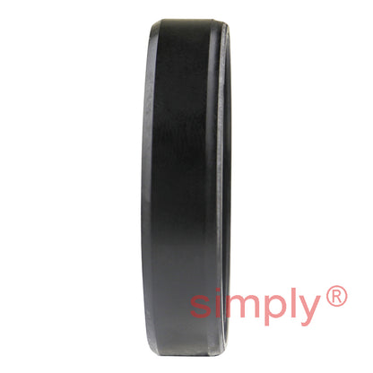 25x40x9TC4 Metric Fork and Damper Nitrile Rubber Oil Seal with Extra Internal Sealing Profile and Raised Outer Sealing Band on Outside Diameter