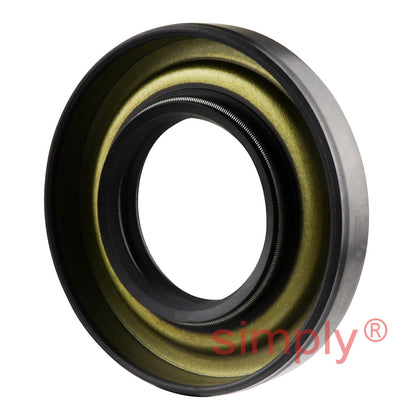 25x47x8DC Metric Fork and Damper Nitrile Rubber Oil Seal with 2 Opposite Facing Individually Sprung Sealing Lips