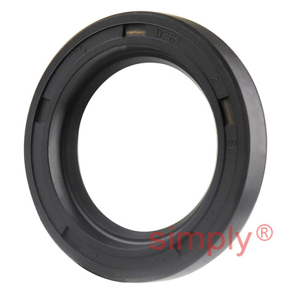 28x42x7mm Nitrile Rubber Single Lip Rotary Shaft Oil Seal with Garter Spring SC / R21