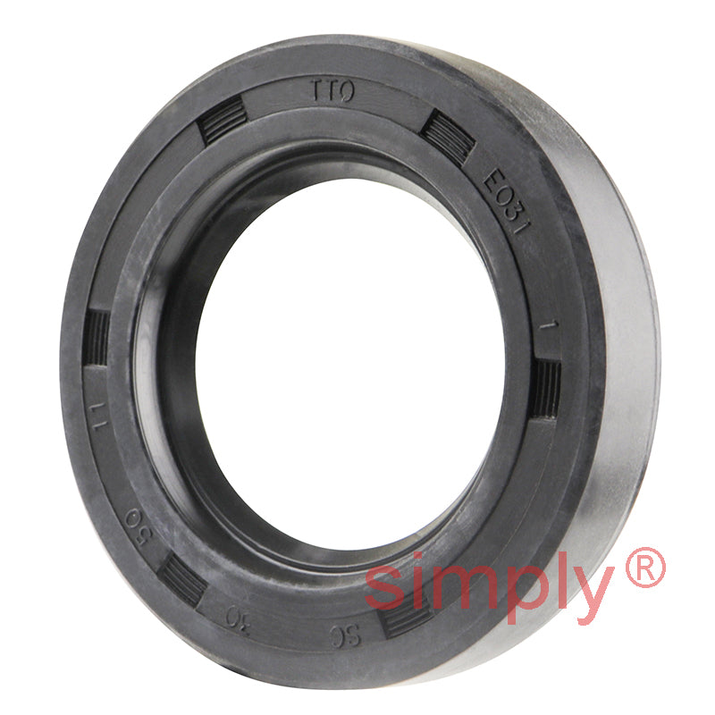 30x50x11mm Nitrile Rubber Single Lip Rotary Shaft Oil Seal with Garter Spring SC / R21