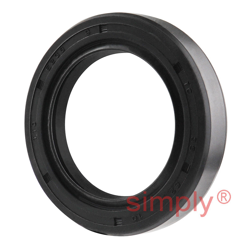 30x62x10mm Nitrile Rubber Single Lip Rotary Shaft Oil Seal with Garter Spring SC / R21