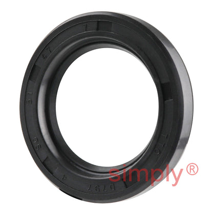 31x47x7mm Nitrile Rubber Single Lip Rotary Shaft Oil Seal with Garter Spring SC / R21