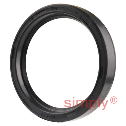 32x40x7mm Nitrile Rubber Single Lip Rotary Shaft Oil Seal with Garter Spring SC / R21