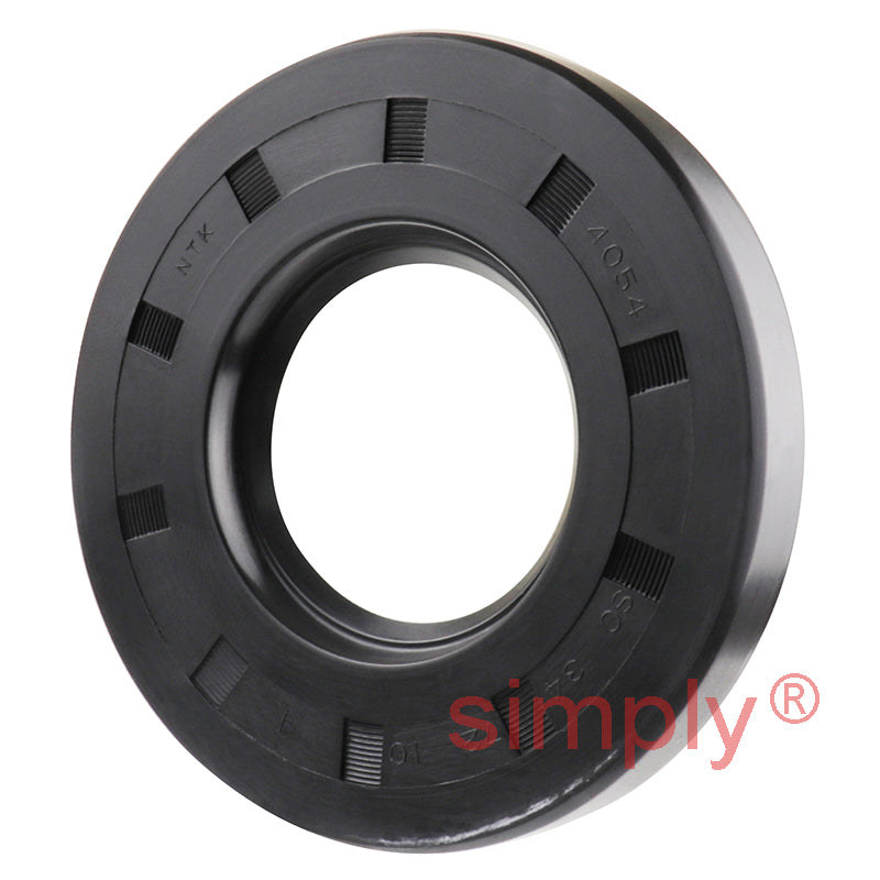 34x72x10mm Nitrile Rubber Single Lip Rotary Shaft Oil Seal with Garter Spring SC / R21