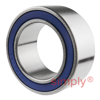 Major Brand 35BG55222DL Rubber Sealed Air Conditioner Double Row Deep Groove Ball Bearing 35x55x22mm