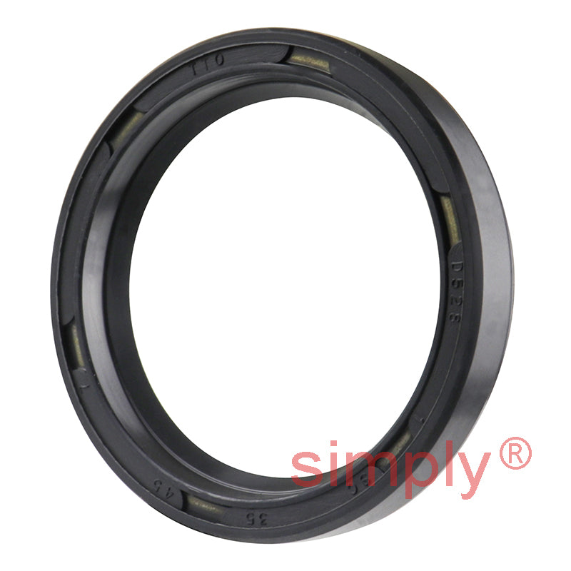 35x45x7mm Nitrile Rubber Single Lip Rotary Shaft Oil Seal with Garter Spring SC / R21