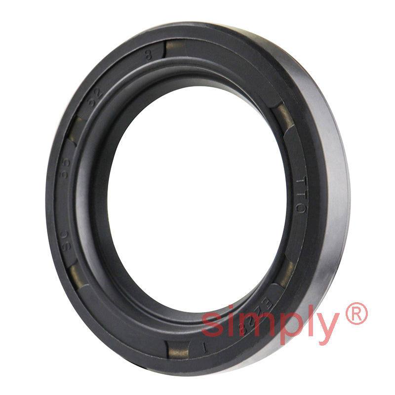 35x52x8mm Nitrile Rubber Single Lip Rotary Shaft Oil Seal with Garter Spring SC / R21