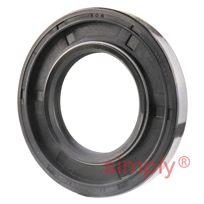 35x62x8DC Metric Fork and Damper Nitrile Rubber Oil Seal with 2 Opposite Facing Individually Sprung Sealing Lips