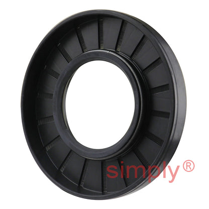 35x72x10mm Nitrile Rubber Single Lip Rotary Shaft Oil Seal with Garter Spring SC / R21
