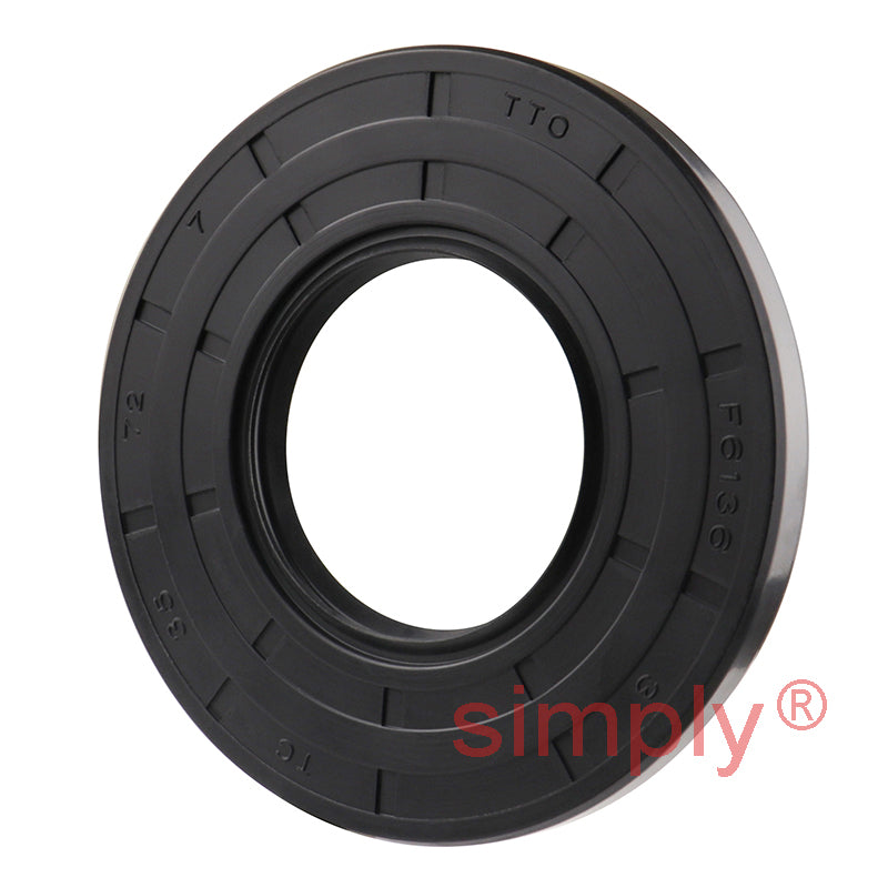 35x72x7mm Nitrile Rubber Single Lip Rotary Shaft Oil Seal with Garter Spring SC / R21