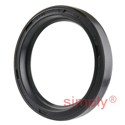 36x47x7mm Nitrile Rubber Single Lip Rotary Shaft Oil Seal with Garter Spring SC / R21