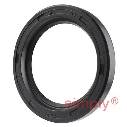 36x50x7mm Nitrile Rubber Single Lip Rotary Shaft Oil Seal with Garter Spring SC / R21
