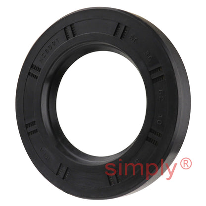 36x62x10mm Nitrile Rubber Single Lip Rotary Shaft Oil Seal with Garter Spring SC / R21