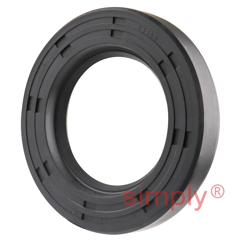 37x62x10mm Nitrile Rubber Single Lip Rotary Shaft Oil Seal with Garter Spring SC / R21