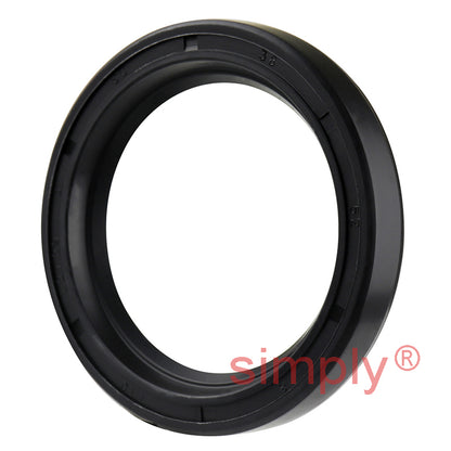 38x52x8mm Nitrile Rubber Single Lip Rotary Shaft Oil Seal with Garter Spring SC / R21