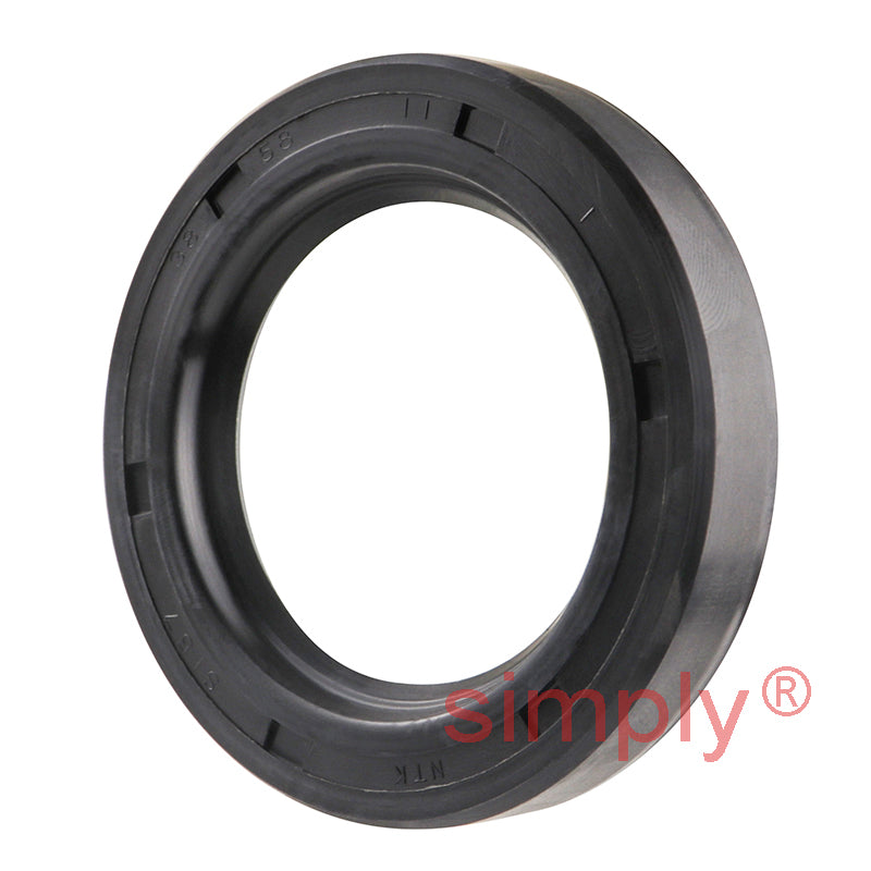 38x58x11mm Nitrile Rubber Single Lip Rotary Shaft Oil Seal with Garter Spring SC / R21