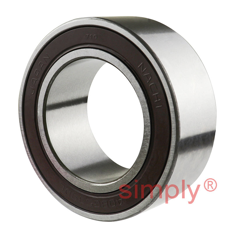 Major Brand 40BGS35G2DL Rubber Sealed Air Conditioner Double Row Deep Groove Ball Bearing 40x62x24mm