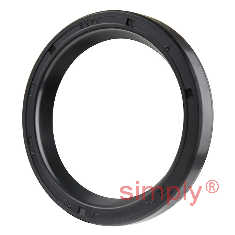 40x52x7mm Nitrile Rubber Single Lip Rotary Shaft Oil Seal with Garter Spring SC / R21