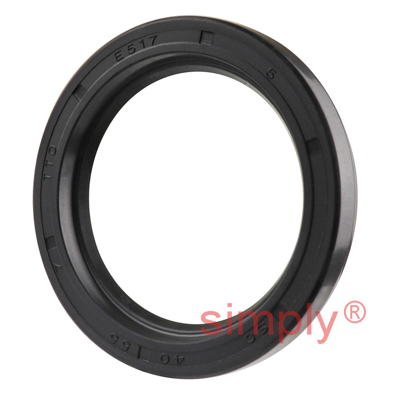 40x55x7mm Nitrile Rubber Single Lip Rotary Shaft Oil Seal with Garter Spring SC / R21