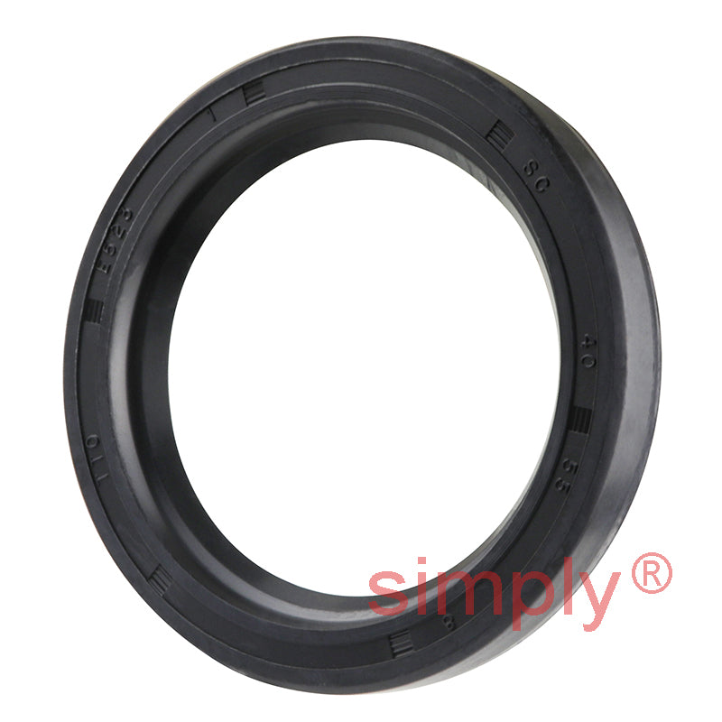 40x55x8mm Nitrile Rubber Single Lip Rotary Shaft Oil Seal with Garter Spring SC / R21