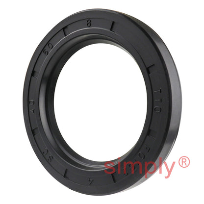 40x60x8mm Nitrile Rubber Single Lip Rotary Shaft Oil Seal with Garter Spring SC / R21