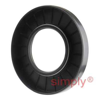 40x80x10mm Nitrile Rubber Single Lip Rotary Shaft Oil Seal with Garter Spring SC / R21