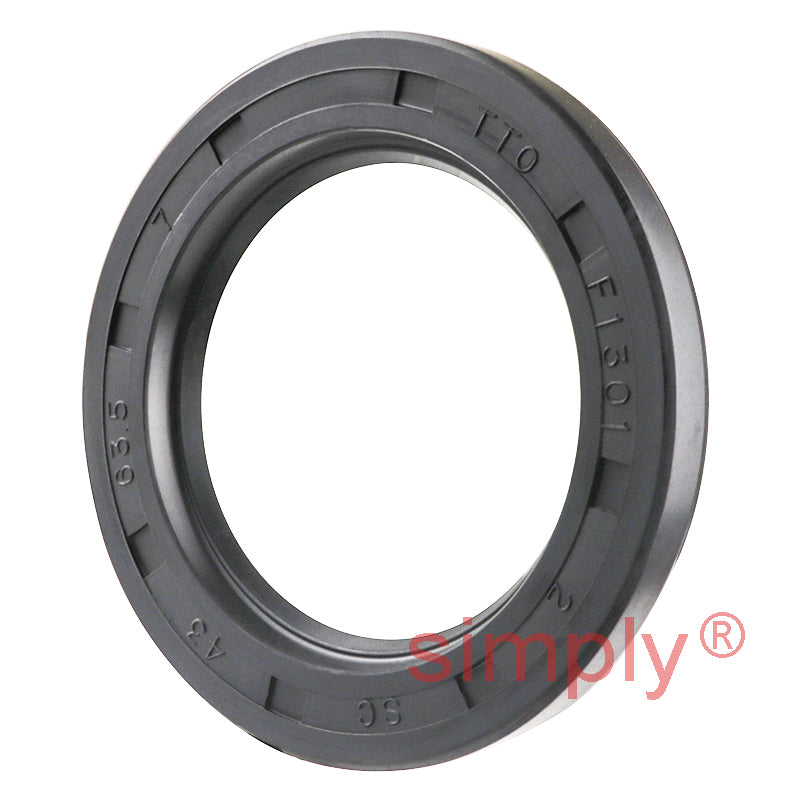 43x63.5x7mm Nitrile Rubber Single Lip Rotary Shaft Oil Seal R21 / SC Style