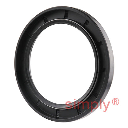 45x62x6mm Nitrile Rubber Single Lip Rotary Shaft Oil Seal with Garter Spring SC / R21