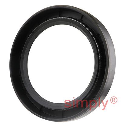 46x65x10mm Nitrile Rubber Single Lip Rotary Shaft Oil Seal with Garter Spring SC / R21