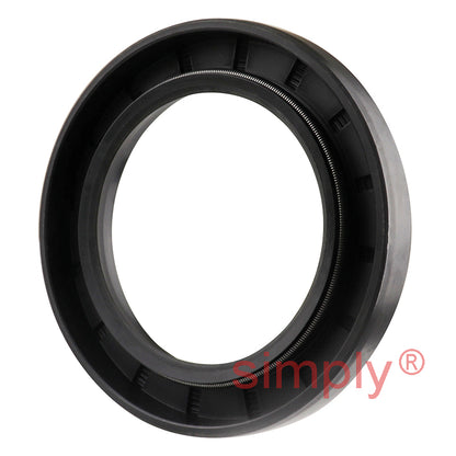 48x72x10mm Nitrile Rubber Single Lip Rotary Shaft Oil Seal with Garter Spring SC / R21