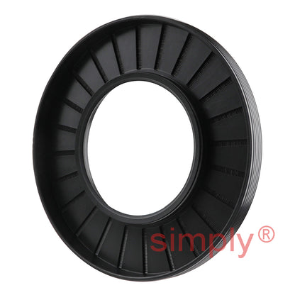 52x100x10mm Nitrile Rubber Single Lip Rotary Shaft Oil Seal R21 / SC Style