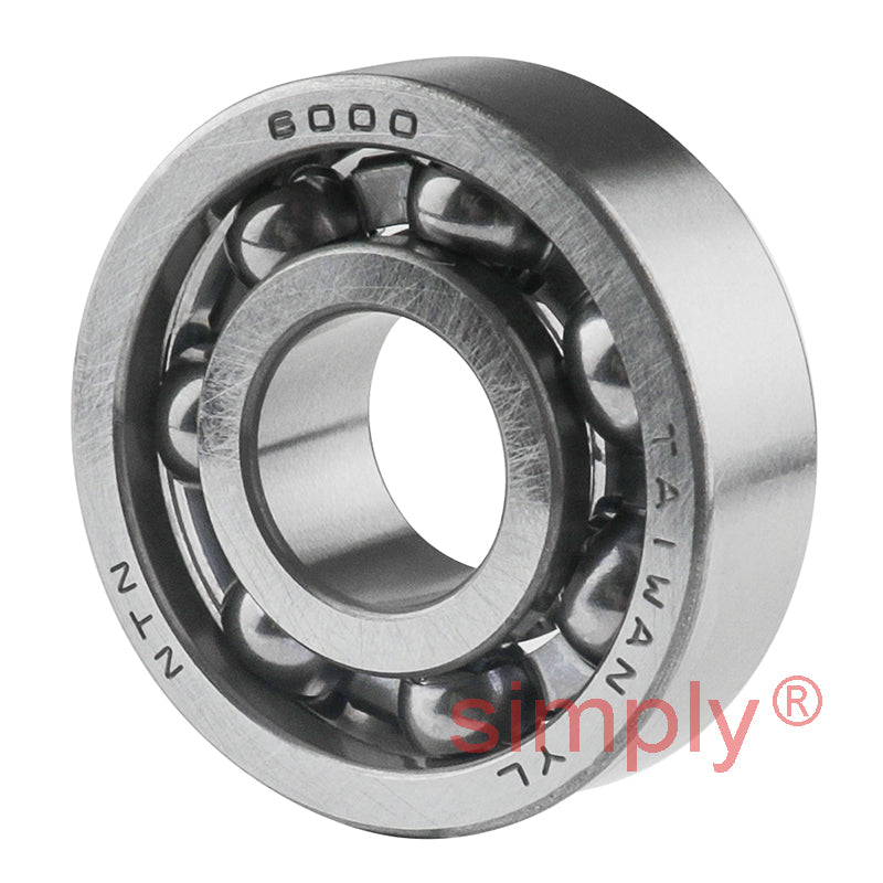 NTN 6000 Open Type Deep Groove Ball Bearing 10x26x8mm