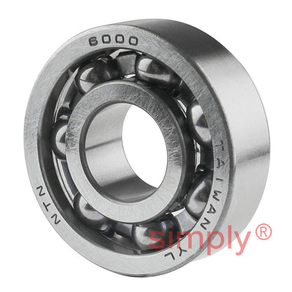 NTN 6000 Open Type Deep Groove Ball Bearing 10x26x8mm
