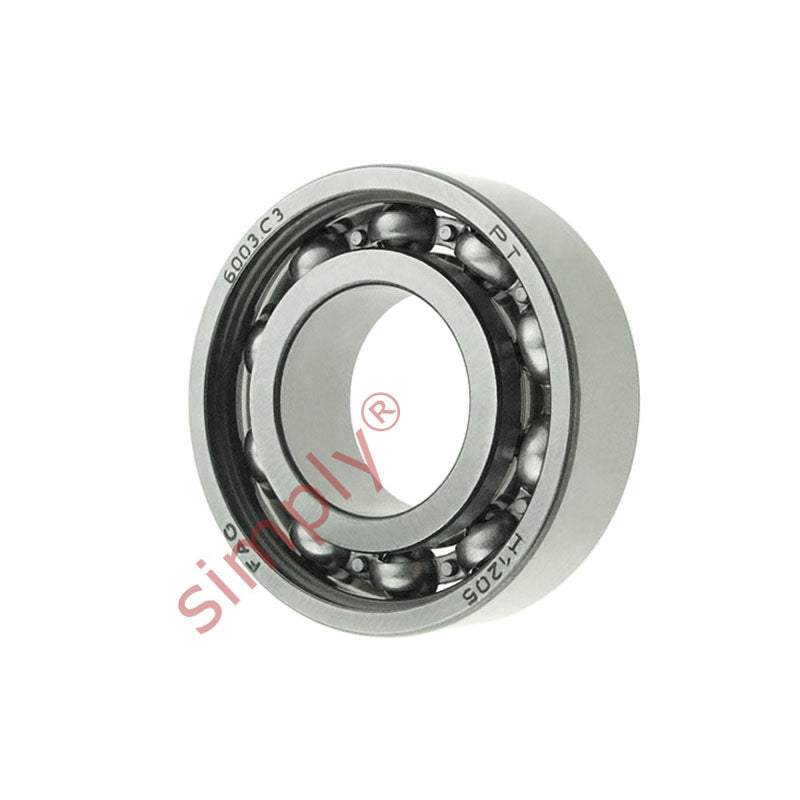 FAG 6003C3 Open Deep Groove Ball Bearing 17x35x10mm
